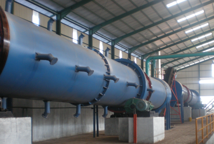 Rotary cylinder drier