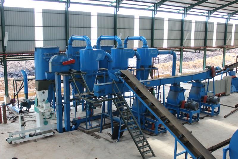 grinding line.